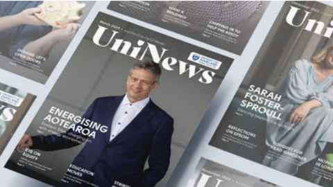 Emilson featured on the UniNews front page March 2024